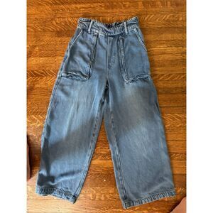 YFB Young Fabulous & Broke Baggy Wide Leg Jeans Size Small